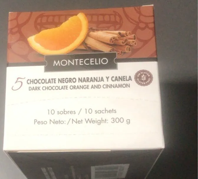 Chocolate negro, naranja y canela
