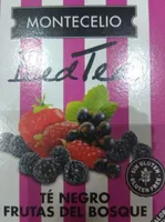 Iced tea té negro frutas del bosque