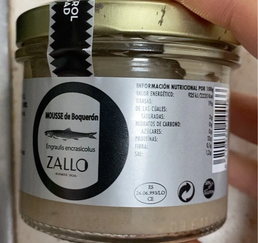 Mousse de Boqueron