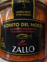 Bonito del Norte con pimiento de Ezpeleta