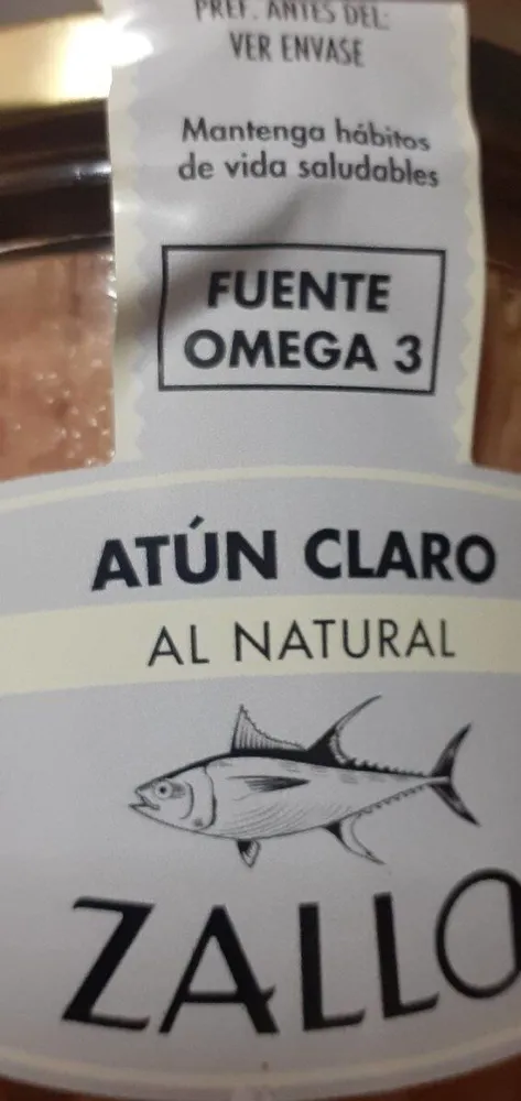 Atún claro al natural