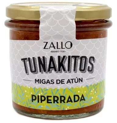 Migas de atún piperrada