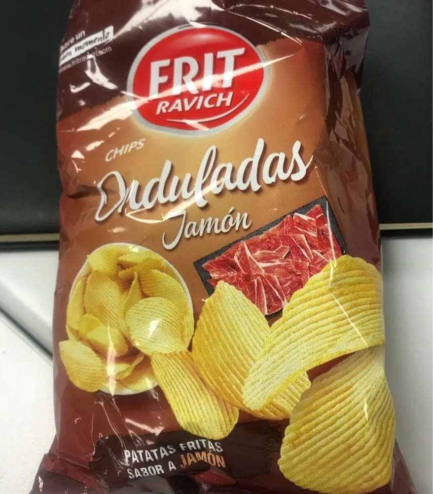 Chips Onduladas Jamón