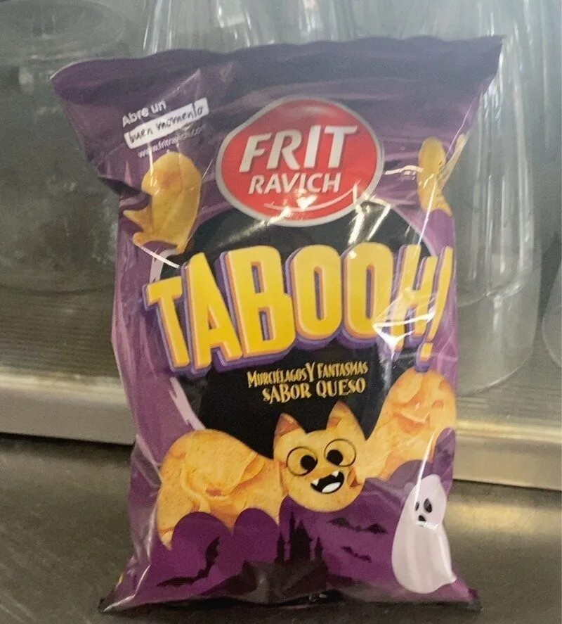 Tabooh murciélagos y fantasmas sabor queso