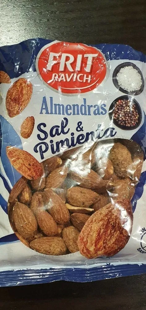 Almendras sal y pimienta