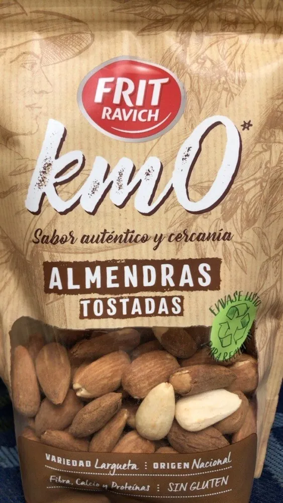 Almendras tostadas km 0