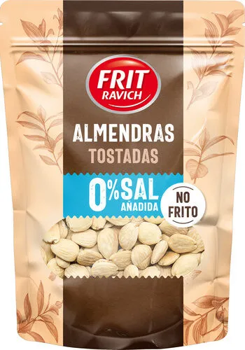 Almendras tostadas 0% sal añadida