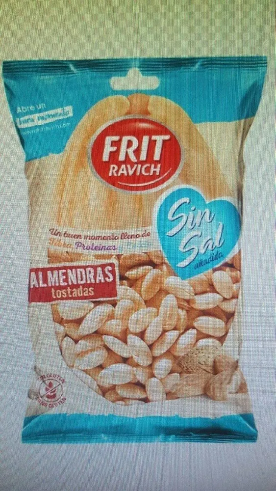 Almendra tostada sin sal