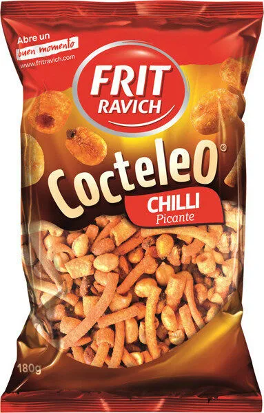 Cóctel de snacks sabor chilli picante