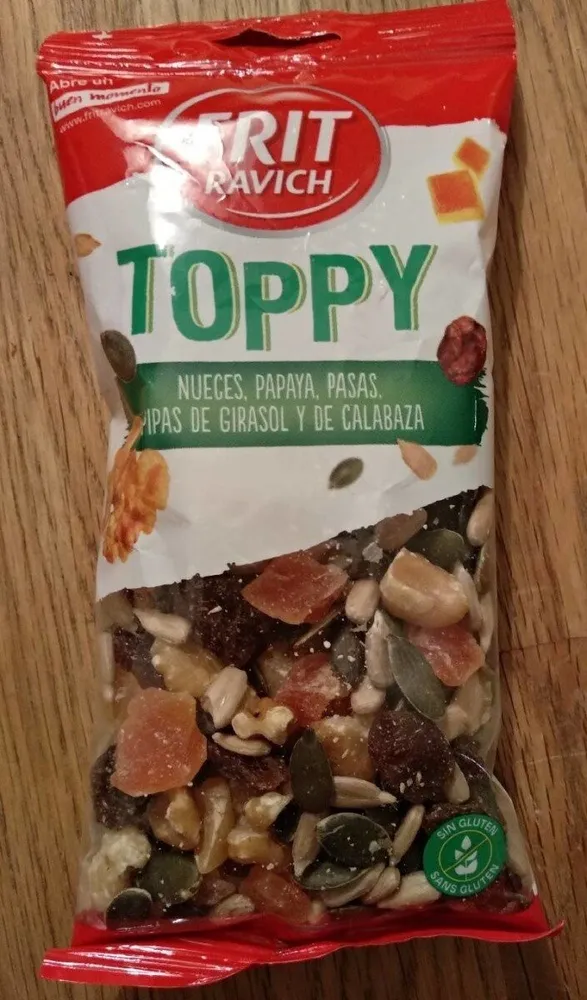 Toppy Nueces Y Papaya Frit Ravich