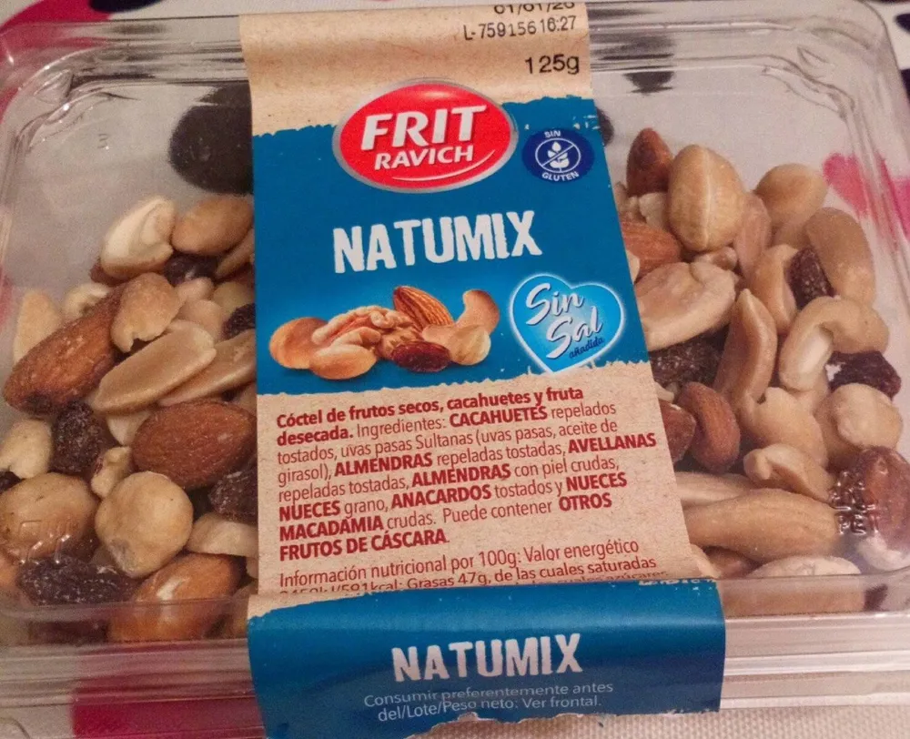 Coctel de frutos secos