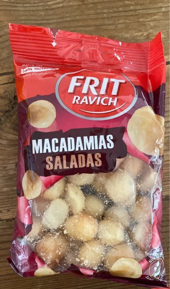 Macadamias saladas