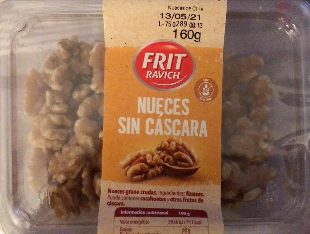 Nueces sin cáscara