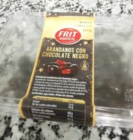 Arándanos con chocolate negro