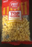 Palomitas top corn sabor ketchup y mostaza