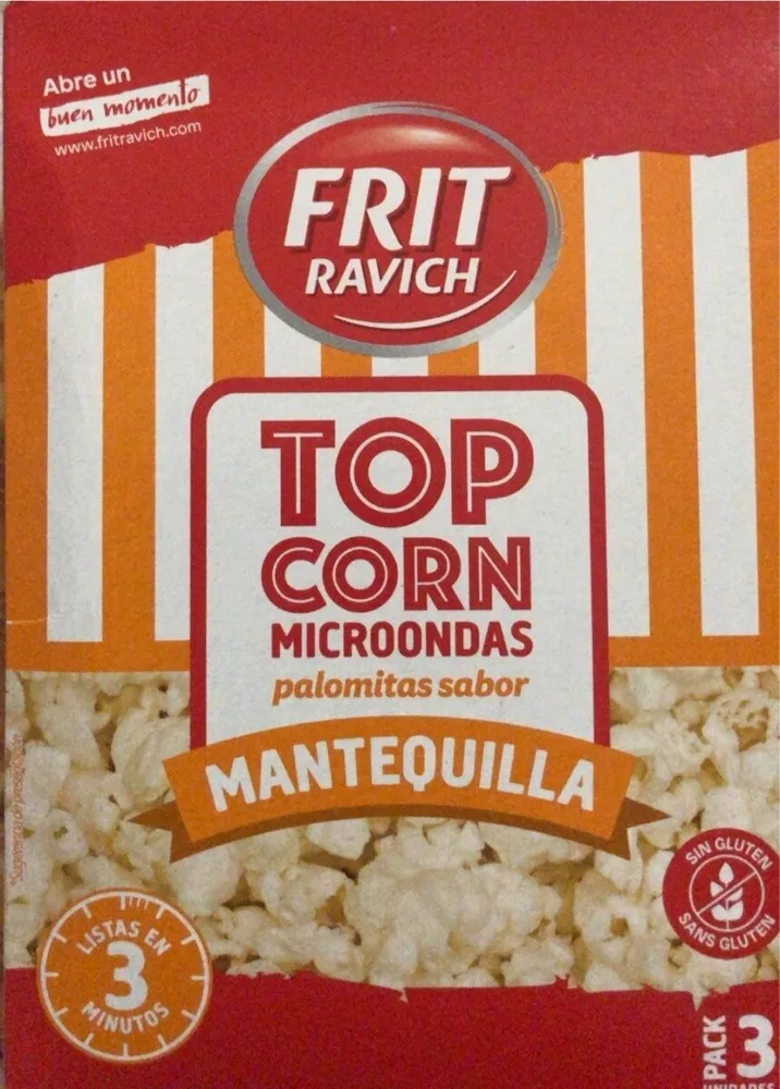 Top corn mantequilla