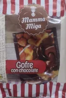 Gofre con chocolate
