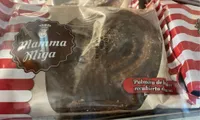 Palmera de hojaldre recubierta de cacao