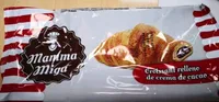 Croissant relleno de crema de cacao