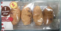 Croissant relleno de crema de cacao