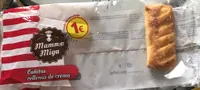 Pate feuilletée fourrée à la crème