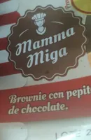 Brownie con pepitas de chocolate