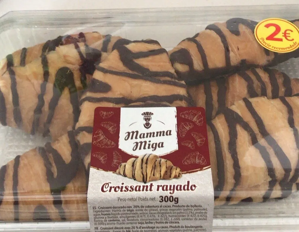 Croisant rayado