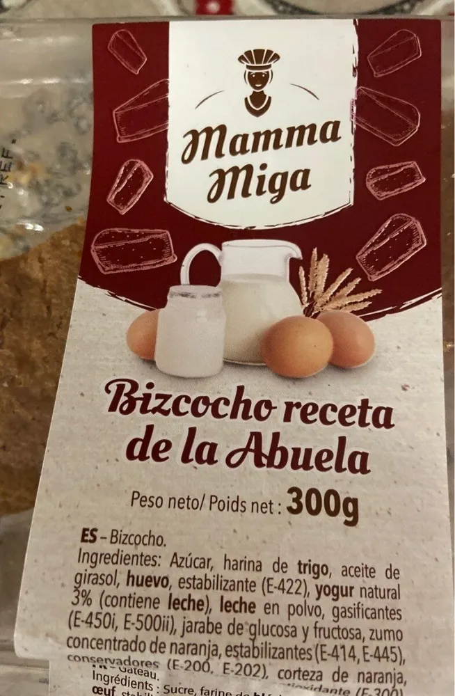 Bizcocho Receta de la Abuela