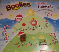 Calendario adviento con chocolatinas