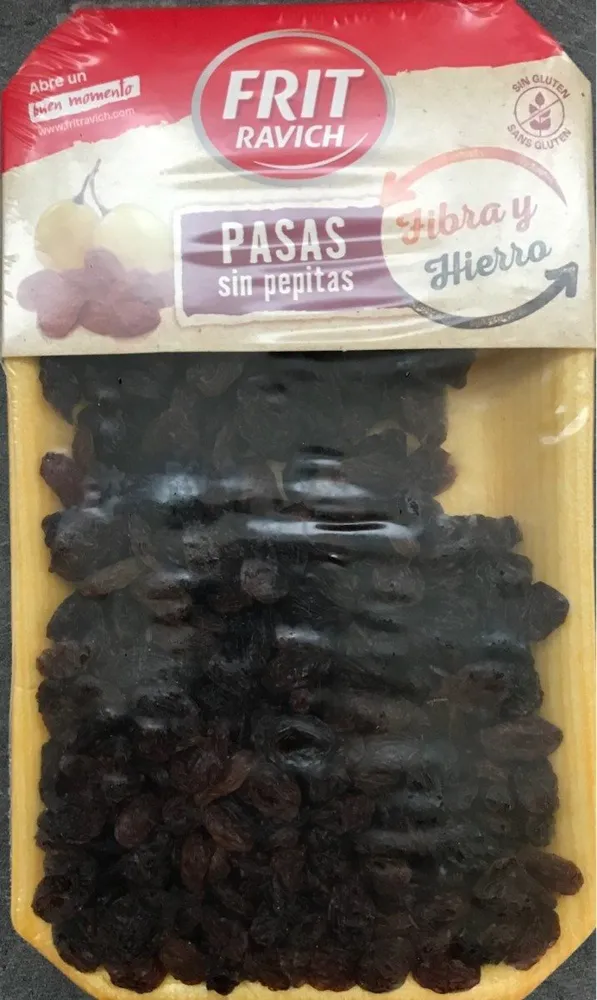 Pasas sin pepitas