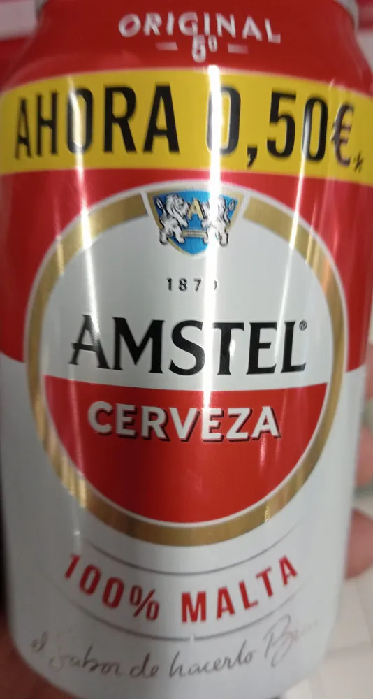 Cerveza Amstel