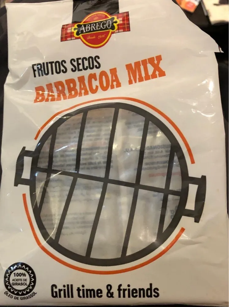 Fruitos secos barbacoa mix