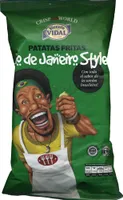 Patatas fritas onduladas "Vicente Vidal" Río de Janeiro Style