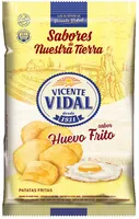 Patatas fritas sabor huevo frito