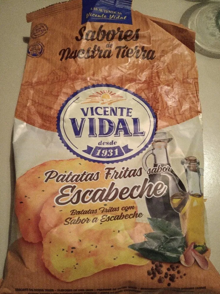 Patatas fritas sabor escabeche