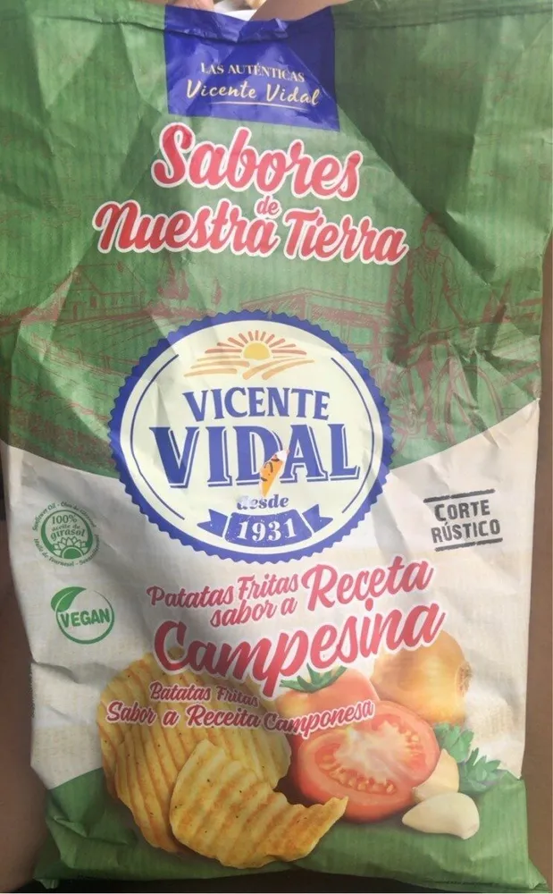 Patatas fritas receta sabor a campesina