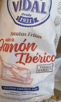 Patatas fritas sabor a jamón iberico
