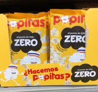 Popitas al punto de sal zero