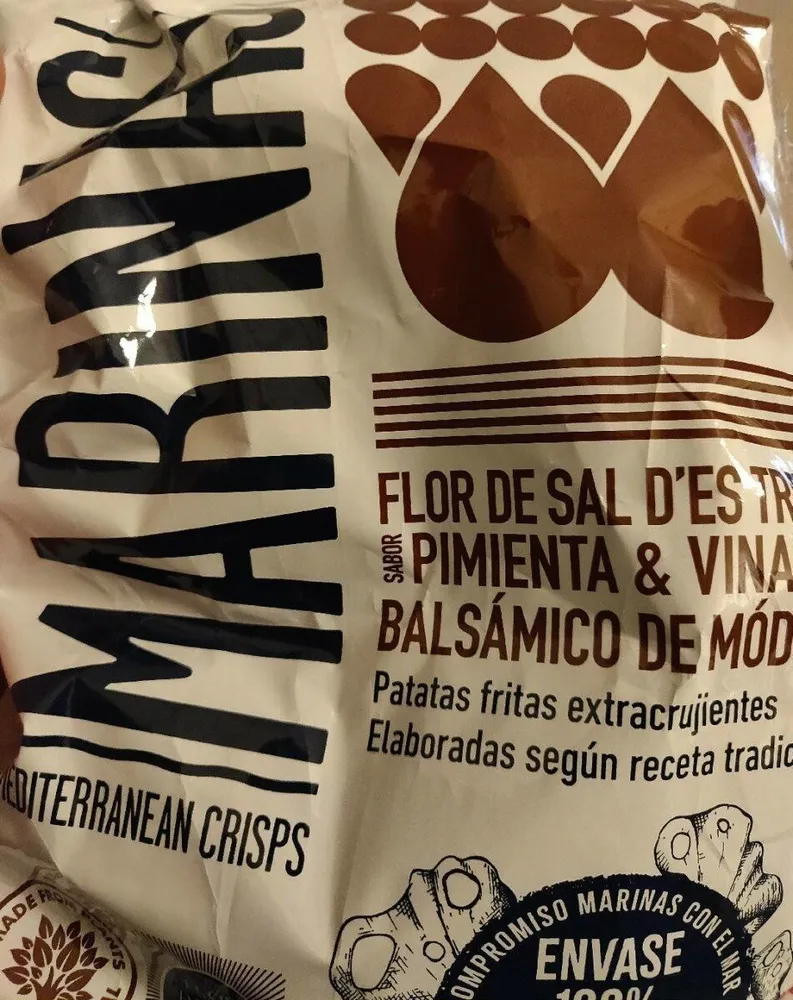 Patatas con Sal y vinagre balsámico