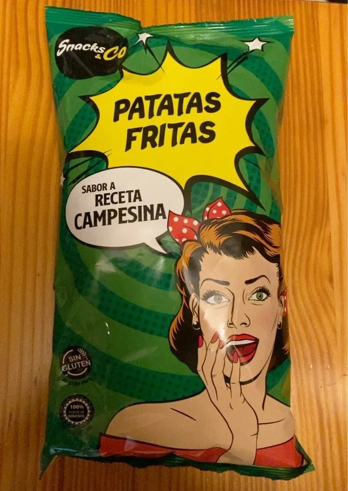 Patatas fritas sabor a Receta Campesina
