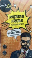 Patatas fritas queso de cabra