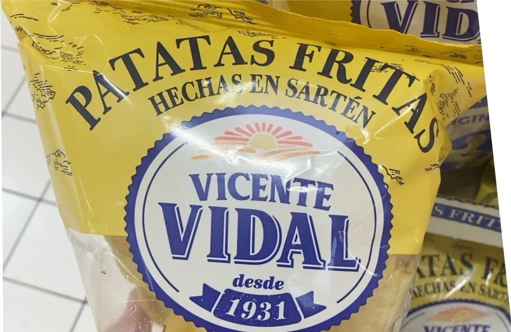 Patatas fritas hechas en sartén