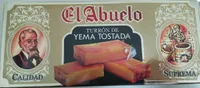 Turrón de yema tostada