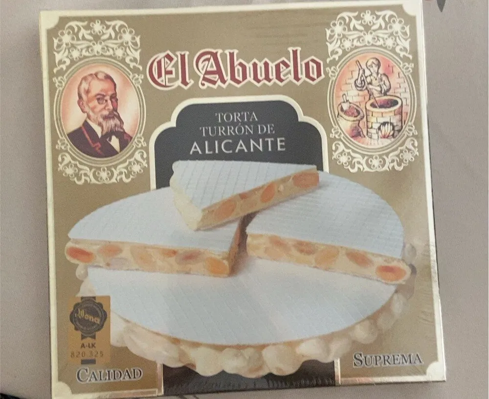 Torta de turron