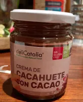 Crema de cacahuete con cacao