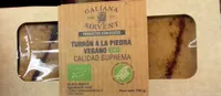 Turrón a la piedra vegano