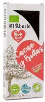 Turrón de cacao y fruta eco