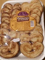 Palmeritas de hojaldre
