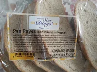 Pan Payés con harina integral