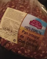 Pan integral de espectadores con centeno